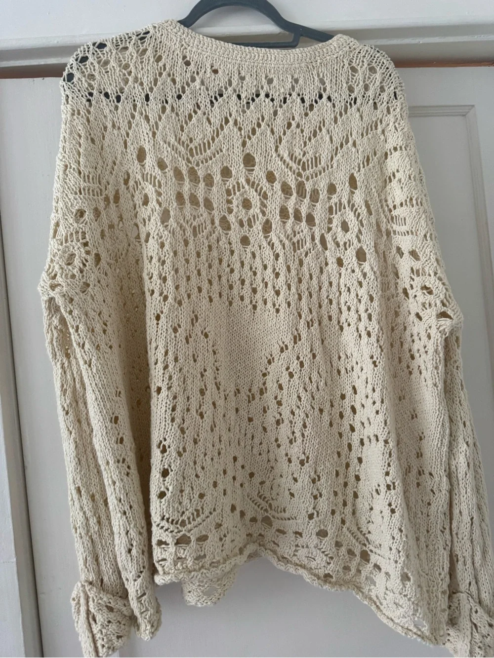 Free People Crochet Sweater